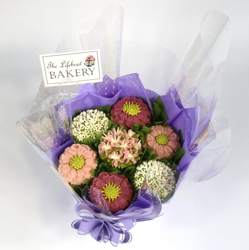 Bouquet of 7 cupcakes